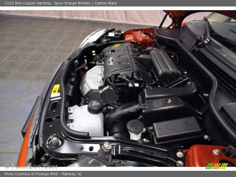 Spice Orange Metallic / Carbon Black 2013 Mini Cooper Hardtop