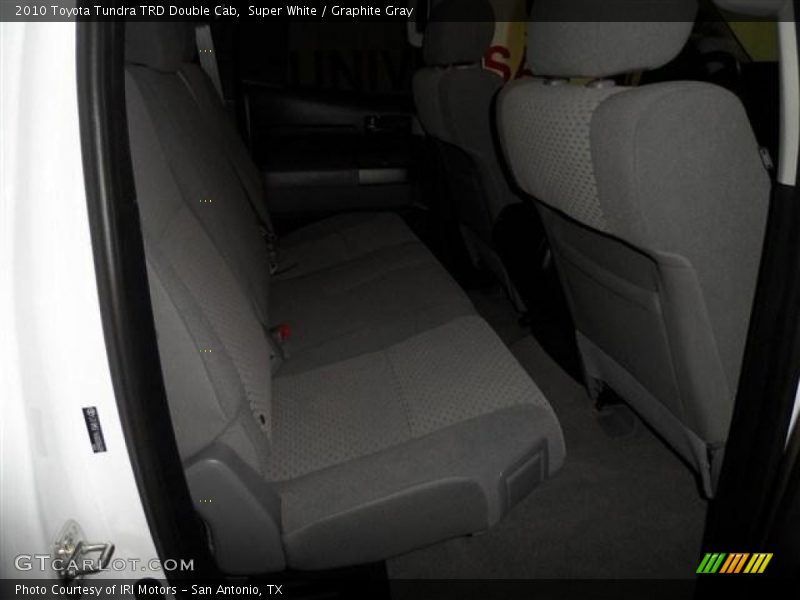 Super White / Graphite Gray 2010 Toyota Tundra TRD Double Cab