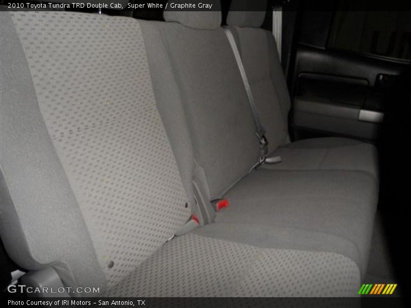 Super White / Graphite Gray 2010 Toyota Tundra TRD Double Cab