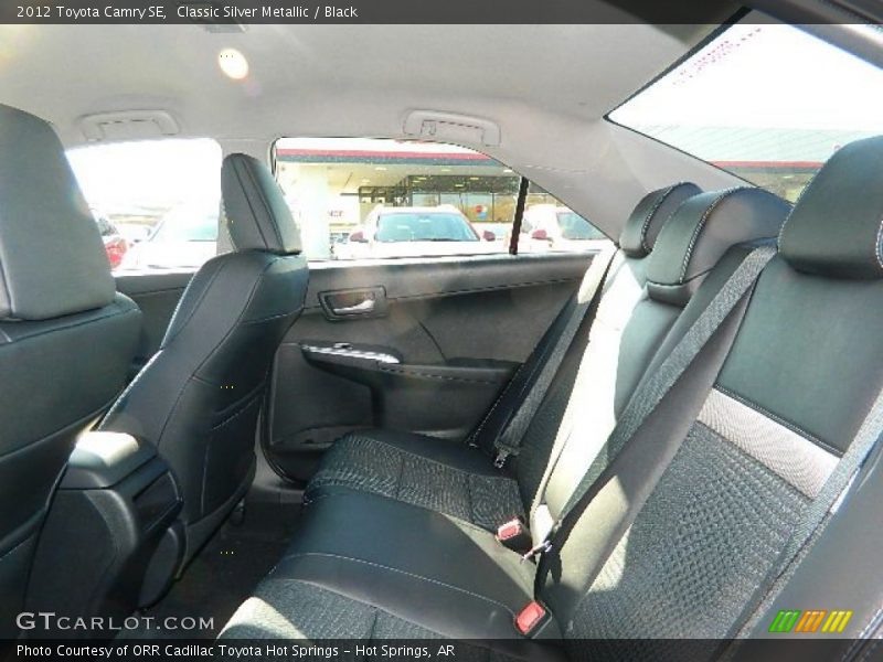 Classic Silver Metallic / Black 2012 Toyota Camry SE