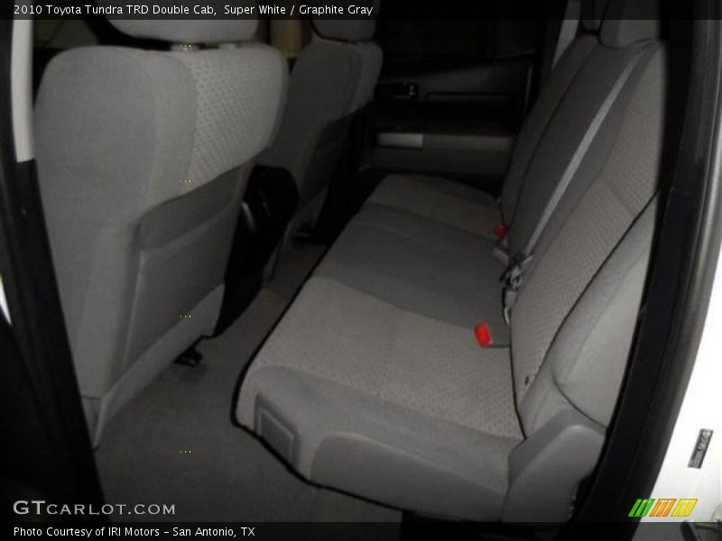 Super White / Graphite Gray 2010 Toyota Tundra TRD Double Cab