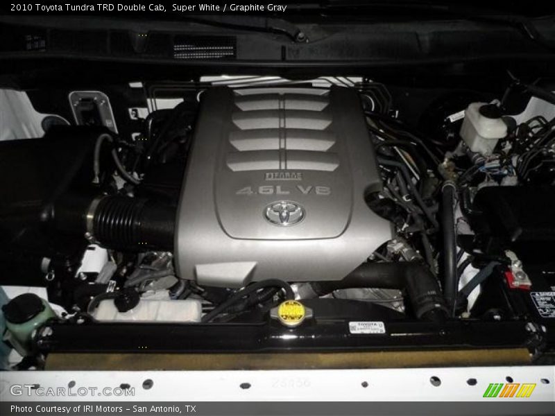 Super White / Graphite Gray 2010 Toyota Tundra TRD Double Cab