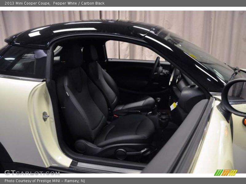  2013 Cooper Coupe Carbon Black Interior