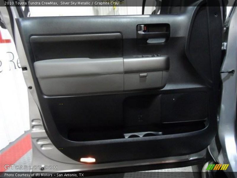 Silver Sky Metallic / Graphite Gray 2010 Toyota Tundra CrewMax