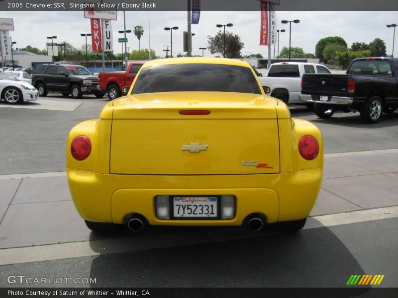 Slingshot Yellow / Ebony Black 2005 Chevrolet SSR