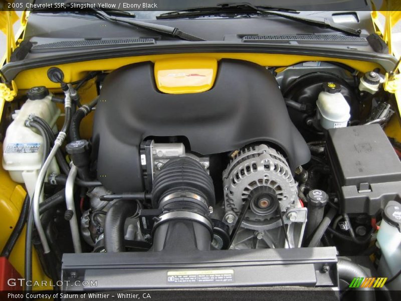 Slingshot Yellow / Ebony Black 2005 Chevrolet SSR
