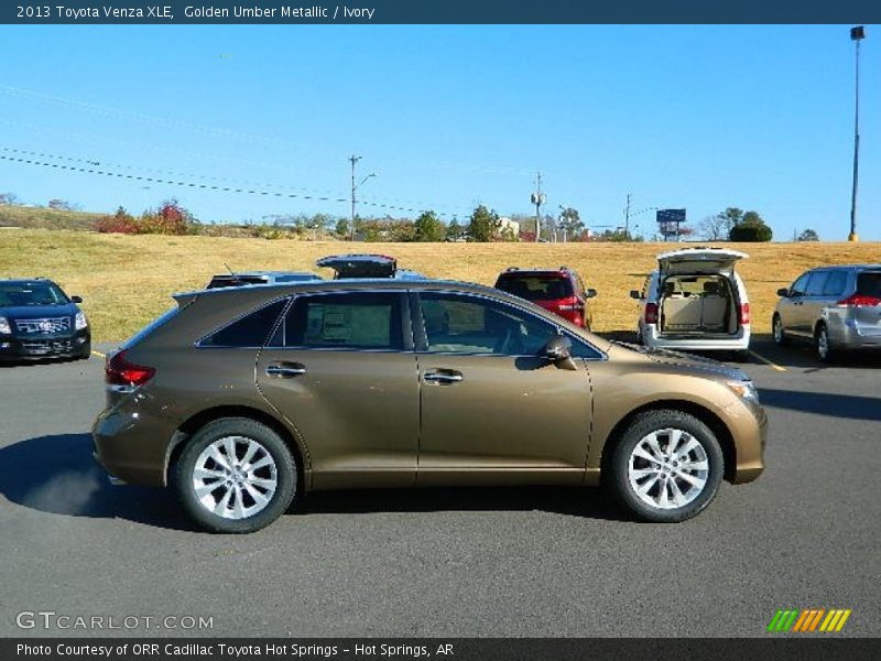Golden Umber Metallic / Ivory 2013 Toyota Venza XLE