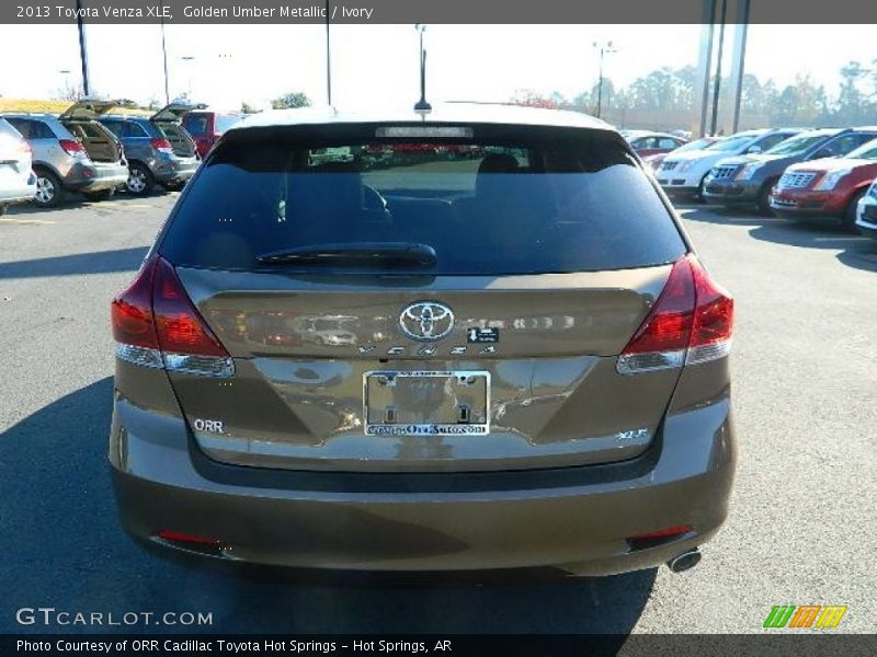 Golden Umber Metallic / Ivory 2013 Toyota Venza XLE