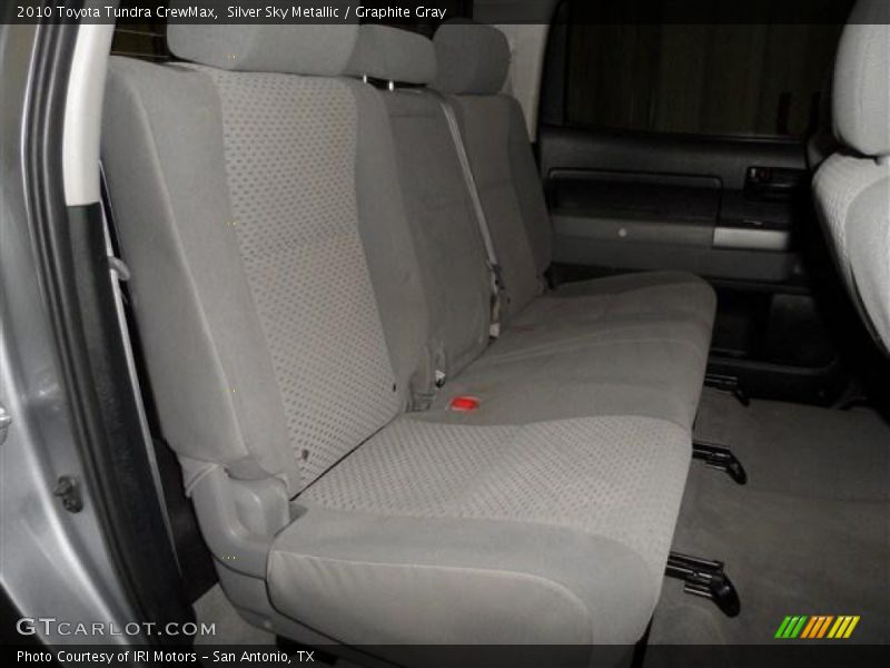 Silver Sky Metallic / Graphite Gray 2010 Toyota Tundra CrewMax