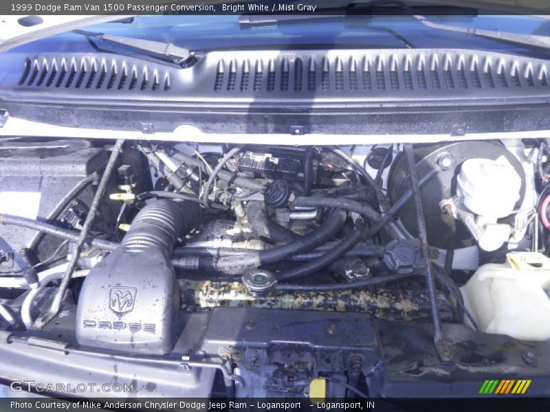  1999 Ram Van 1500 Passenger Conversion Engine - 5.2 Liter OHV 16-Valve V8