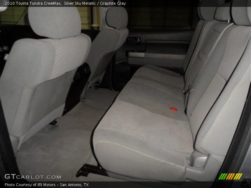 Silver Sky Metallic / Graphite Gray 2010 Toyota Tundra CrewMax
