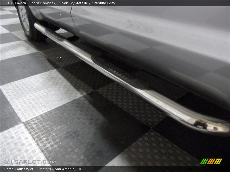 Silver Sky Metallic / Graphite Gray 2010 Toyota Tundra CrewMax