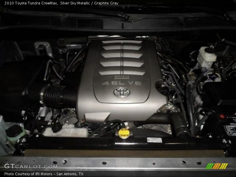 Silver Sky Metallic / Graphite Gray 2010 Toyota Tundra CrewMax