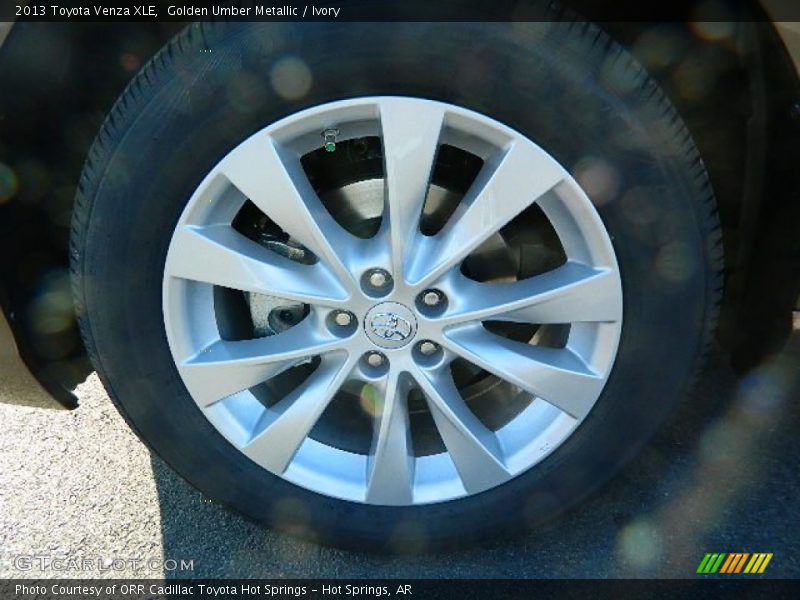 Golden Umber Metallic / Ivory 2013 Toyota Venza XLE