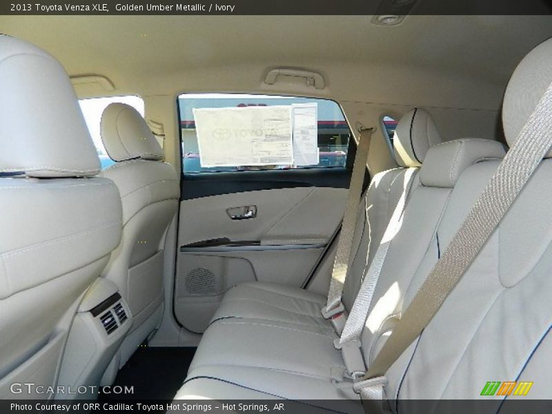Golden Umber Metallic / Ivory 2013 Toyota Venza XLE