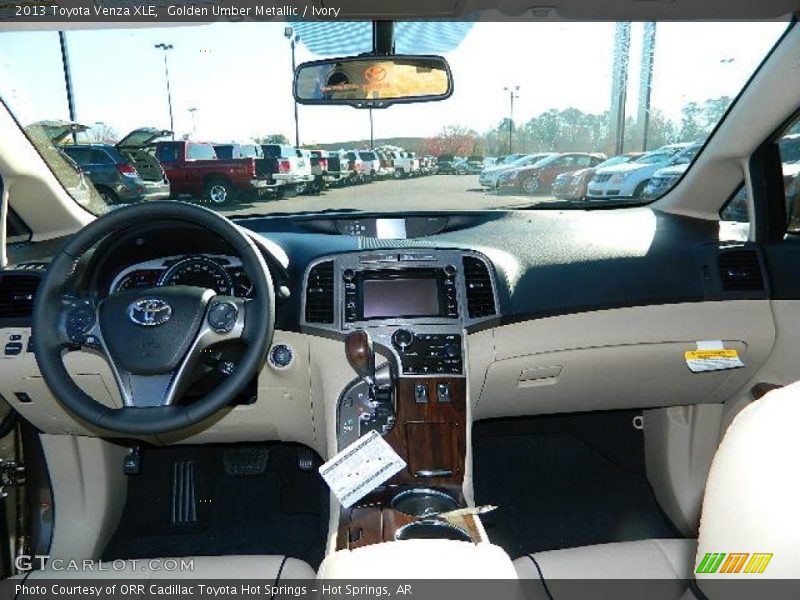 Golden Umber Metallic / Ivory 2013 Toyota Venza XLE
