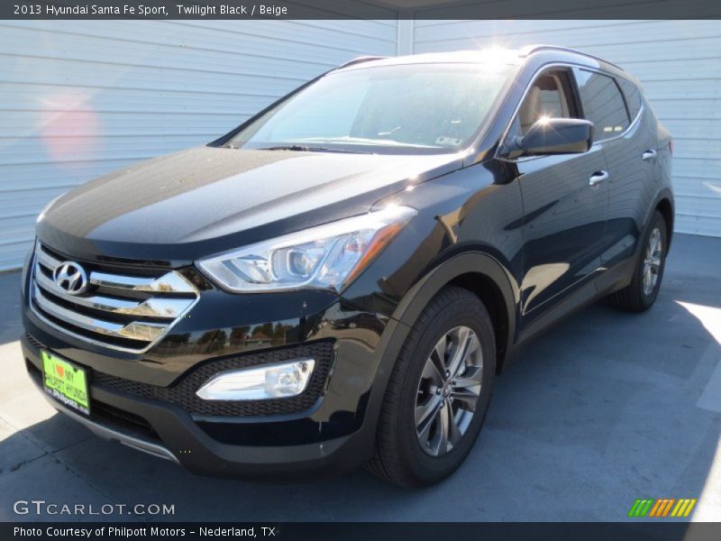 Twilight Black / Beige 2013 Hyundai Santa Fe Sport