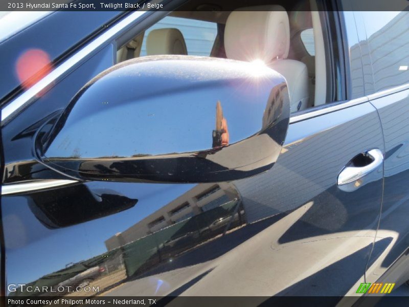 Twilight Black / Beige 2013 Hyundai Santa Fe Sport