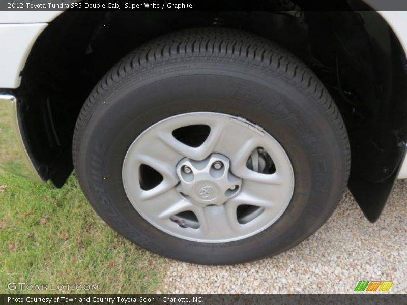 Super White / Graphite 2012 Toyota Tundra SR5 Double Cab