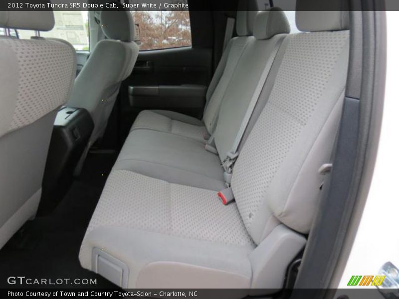 Super White / Graphite 2012 Toyota Tundra SR5 Double Cab