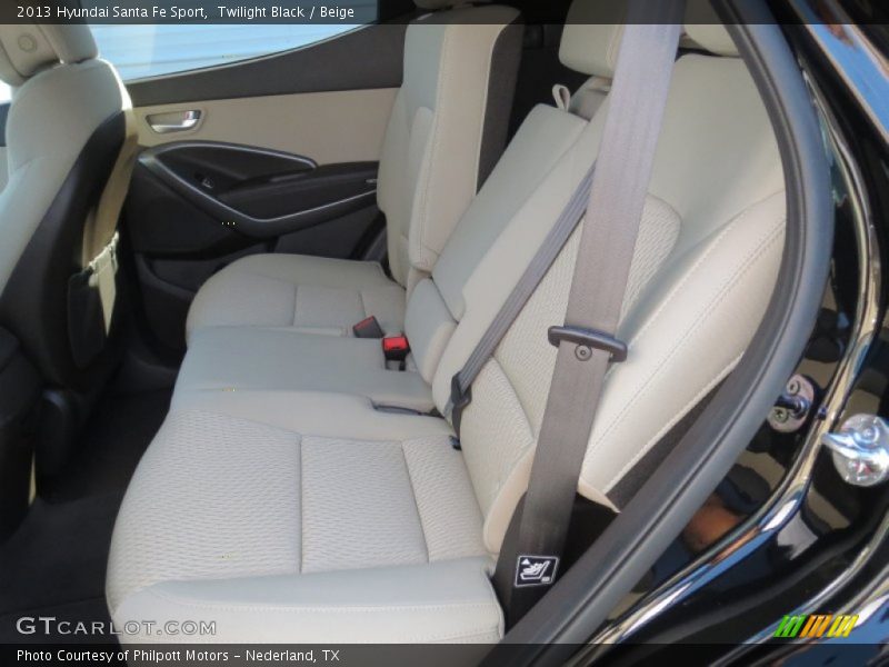 Twilight Black / Beige 2013 Hyundai Santa Fe Sport
