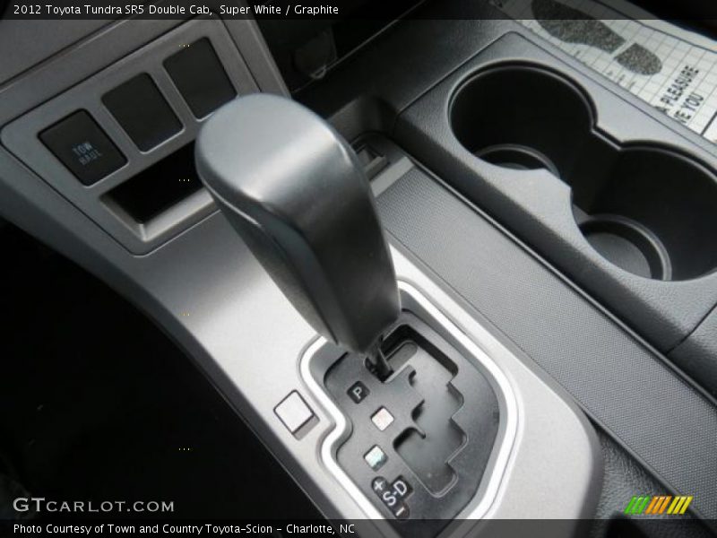 Super White / Graphite 2012 Toyota Tundra SR5 Double Cab