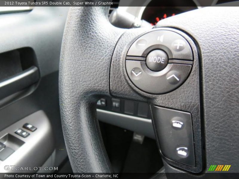 Super White / Graphite 2012 Toyota Tundra SR5 Double Cab