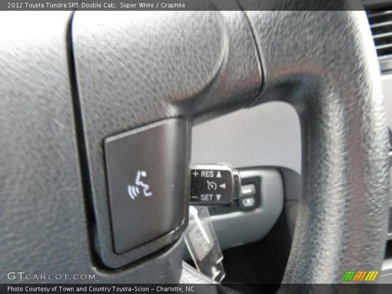 Super White / Graphite 2012 Toyota Tundra SR5 Double Cab