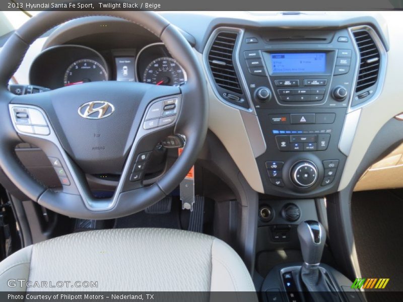Twilight Black / Beige 2013 Hyundai Santa Fe Sport