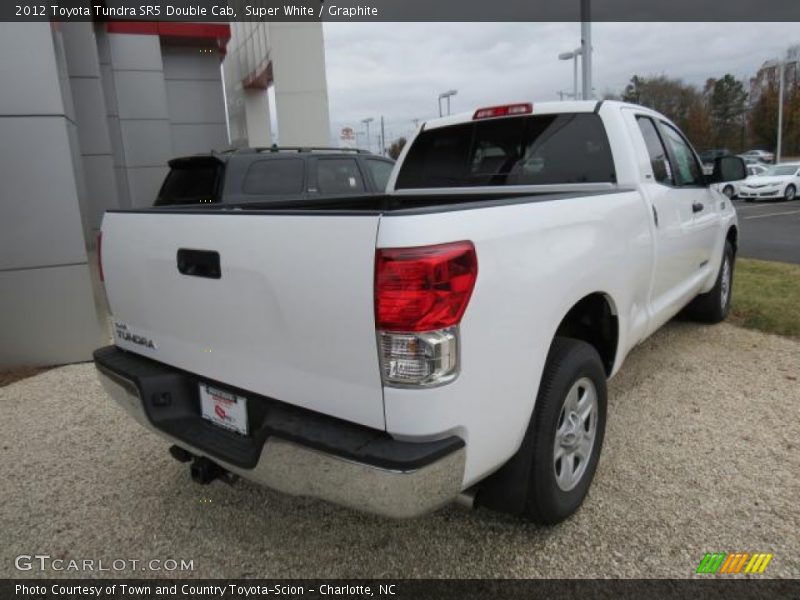 Super White / Graphite 2012 Toyota Tundra SR5 Double Cab