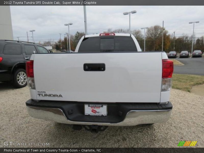 Super White / Graphite 2012 Toyota Tundra SR5 Double Cab