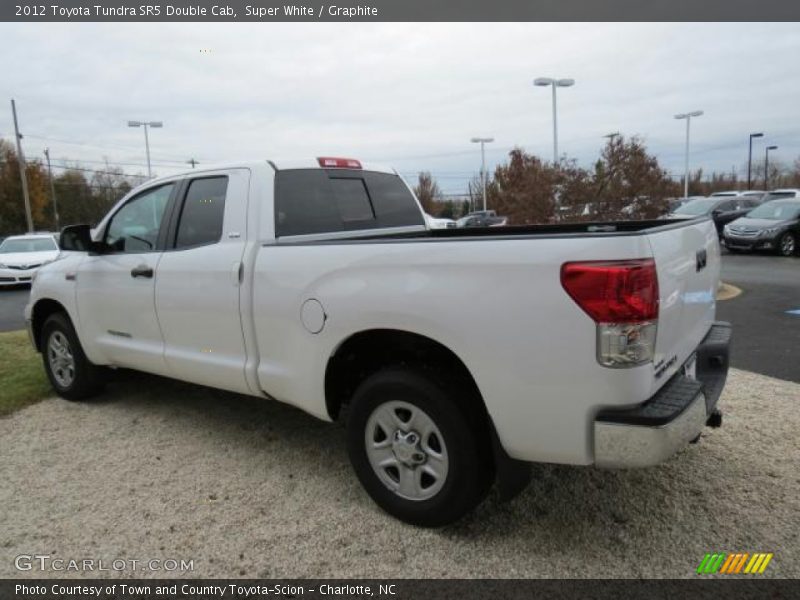 Super White / Graphite 2012 Toyota Tundra SR5 Double Cab