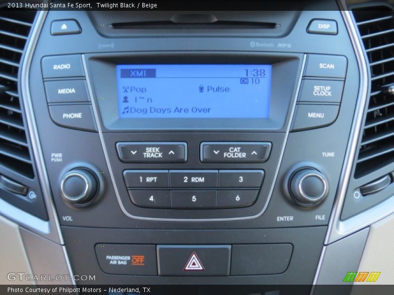 Twilight Black / Beige 2013 Hyundai Santa Fe Sport