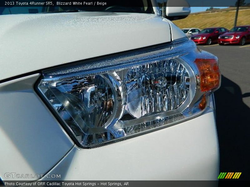 Blizzard White Pearl / Beige 2013 Toyota 4Runner SR5