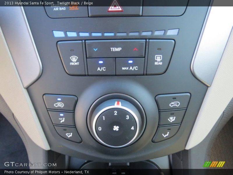 Twilight Black / Beige 2013 Hyundai Santa Fe Sport