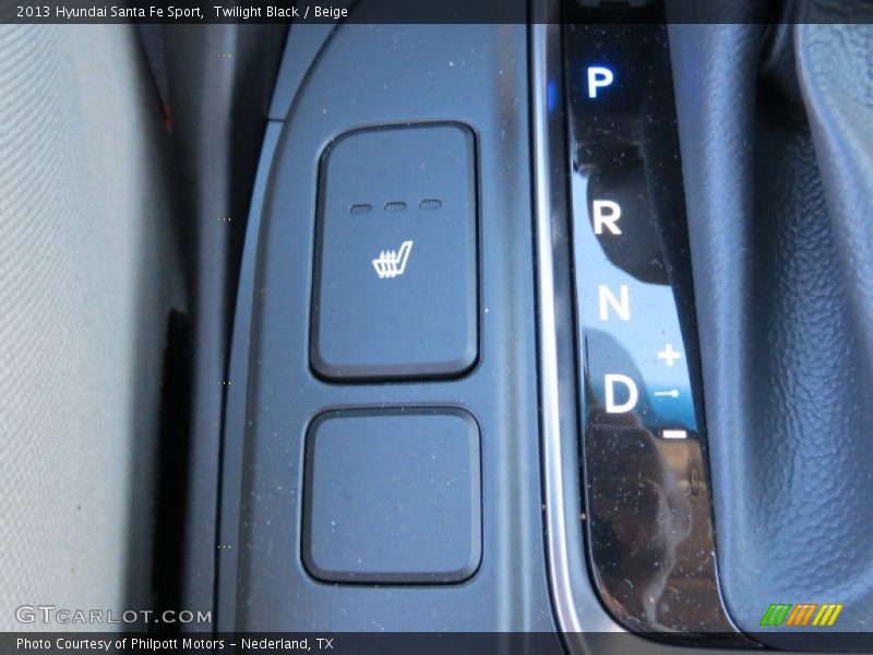 Twilight Black / Beige 2013 Hyundai Santa Fe Sport