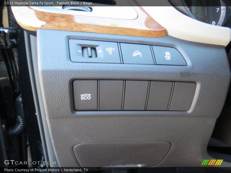Twilight Black / Beige 2013 Hyundai Santa Fe Sport
