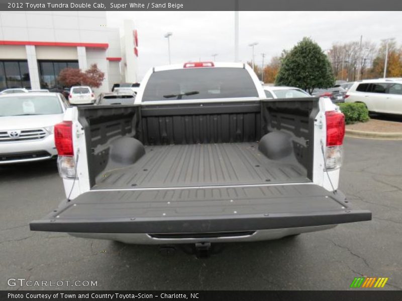 Super White / Sand Beige 2012 Toyota Tundra Double Cab