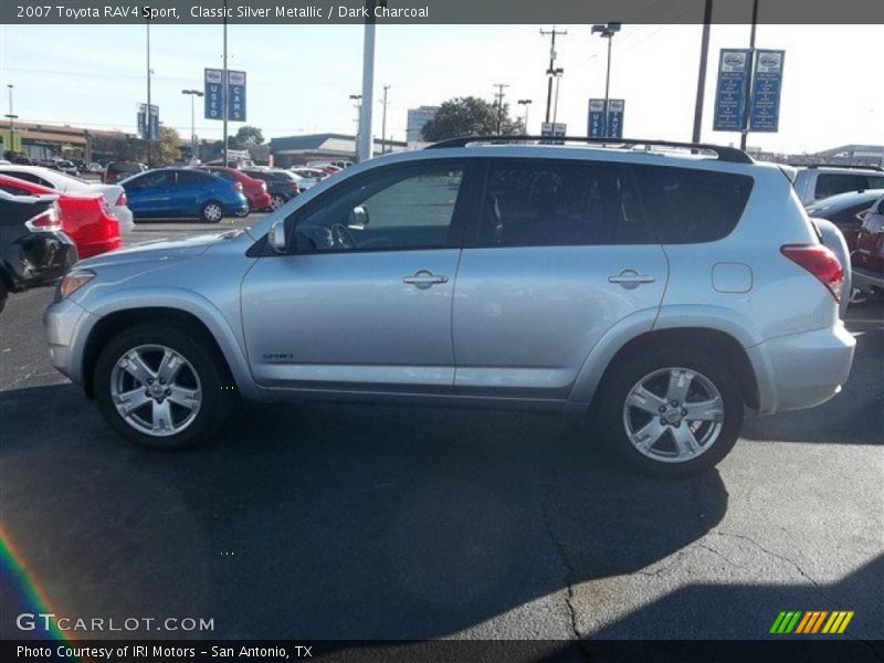 Classic Silver Metallic / Dark Charcoal 2007 Toyota RAV4 Sport