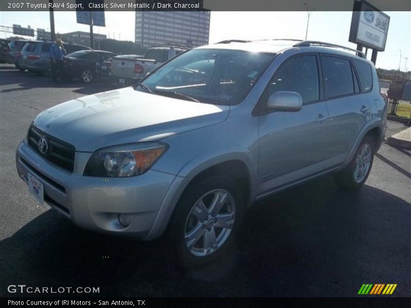 Classic Silver Metallic / Dark Charcoal 2007 Toyota RAV4 Sport