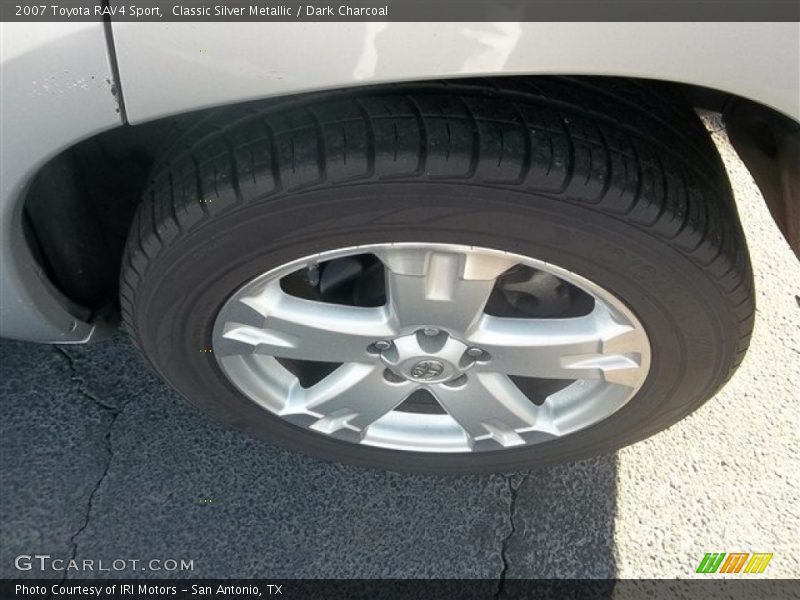 Classic Silver Metallic / Dark Charcoal 2007 Toyota RAV4 Sport