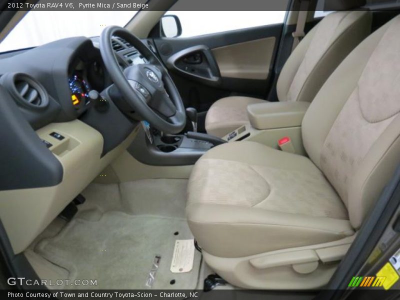  2012 RAV4 V6 Sand Beige Interior