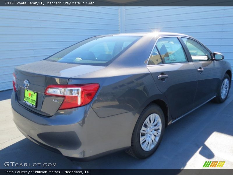 Magnetic Gray Metallic / Ash 2012 Toyota Camry LE