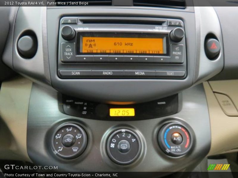 Controls of 2012 RAV4 V6