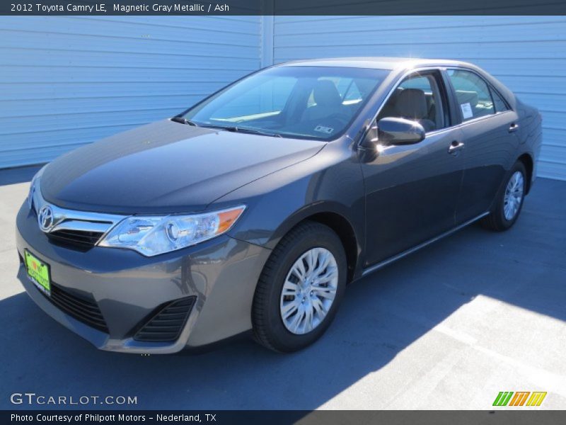 Magnetic Gray Metallic / Ash 2012 Toyota Camry LE