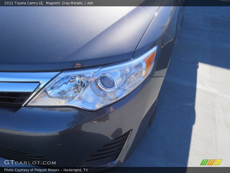 Magnetic Gray Metallic / Ash 2012 Toyota Camry LE