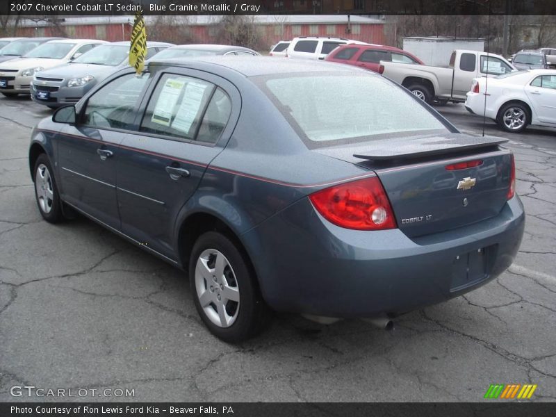 Blue Granite Metallic / Gray 2007 Chevrolet Cobalt LT Sedan