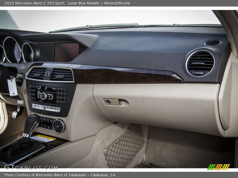 Dashboard of 2013 C 350 Sport