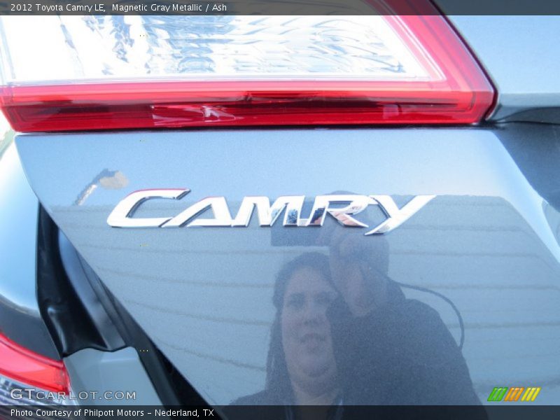 Magnetic Gray Metallic / Ash 2012 Toyota Camry LE