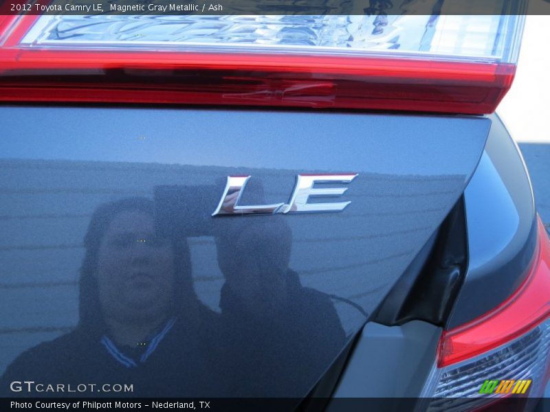 Magnetic Gray Metallic / Ash 2012 Toyota Camry LE